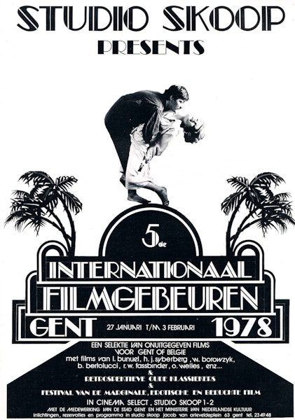Brochure voor het 5de Internationaal Filmgebeuren