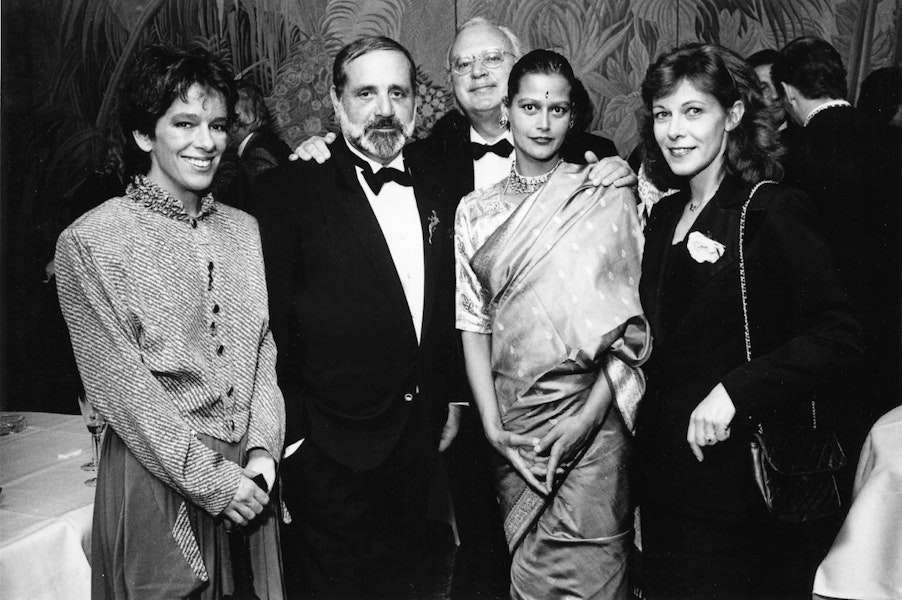 Annie Chaplin, Jean Yanne and Claude Jade (1990)