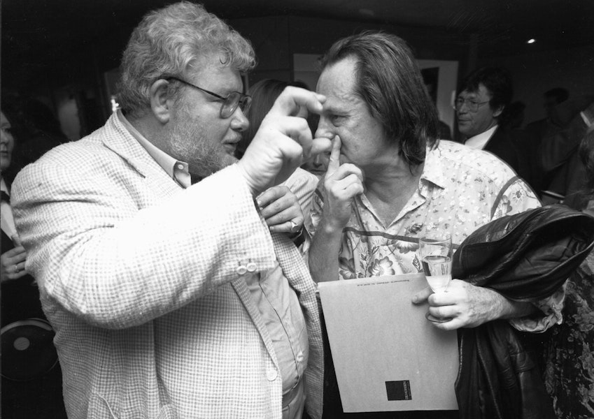 Richard Griffith and Terry Gilliam