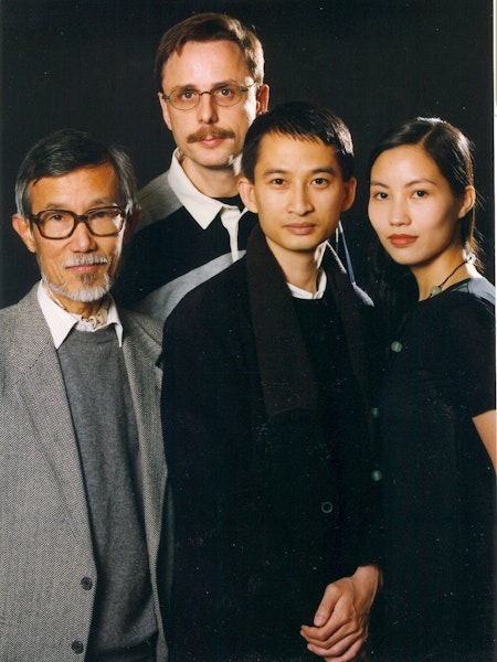 Tran An Hung and the cast of 'Cyclo' 1995
