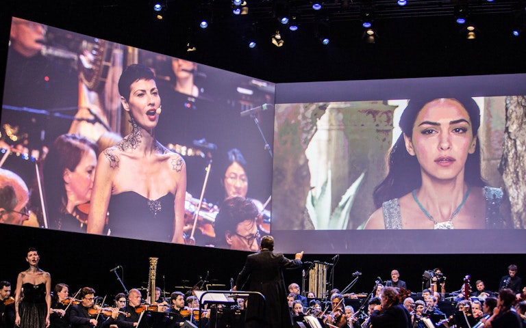 Kama Kamila & Brussels Philharmonic - performing Marco Beltrami's music for 'Ben-Hur'