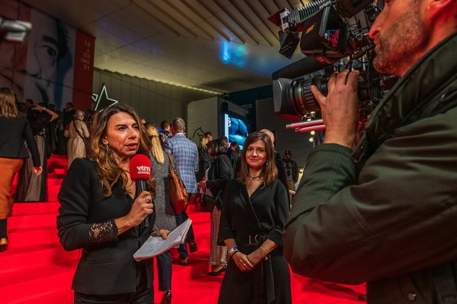 Red carpet opening night