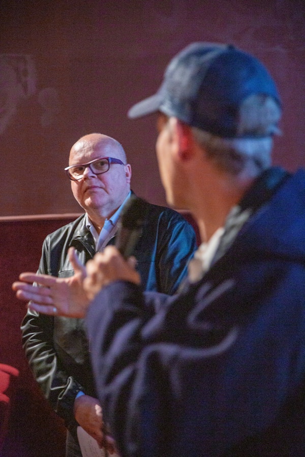 Juste un mouvement - Q&A met Vincent Meessen (regisseur), gemodereerd door Patrick Duynslaegher