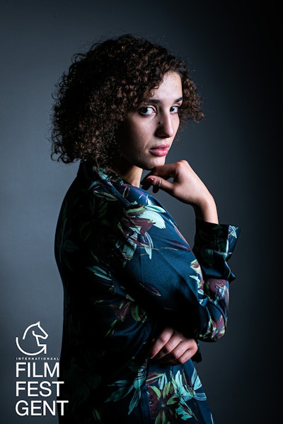 Portrait Ahlaam Teghadouini (actress)
