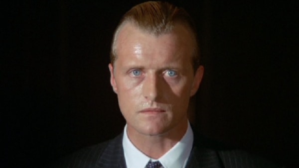 Rutger Hauer als Claude in Eureka (1983)
