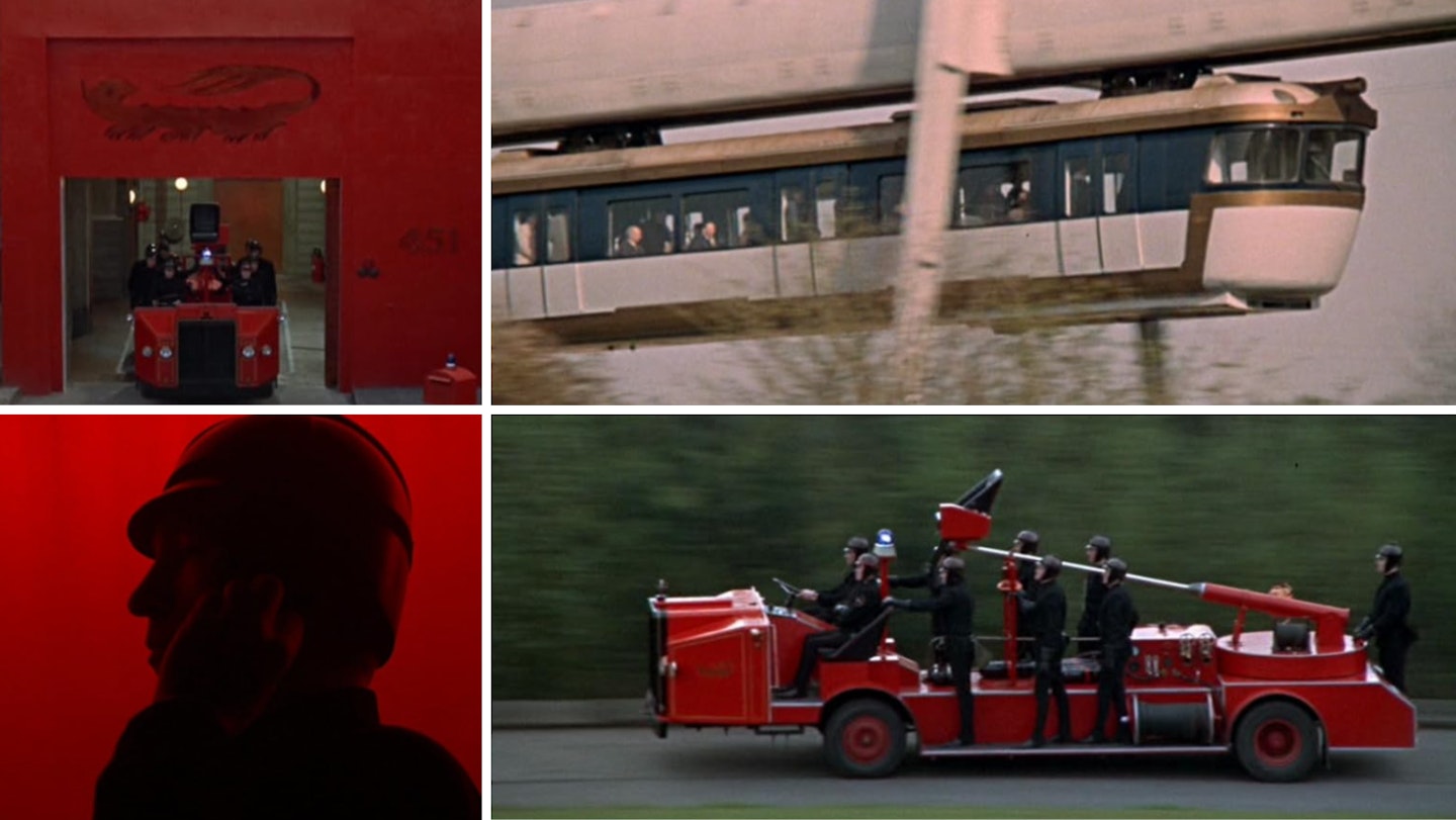 Fire trucks 4 frames
