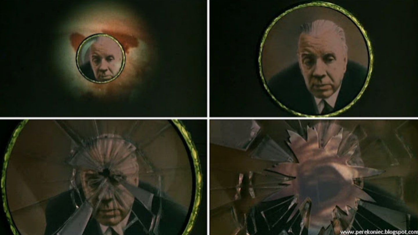 Jorge Luis borges bullet scene