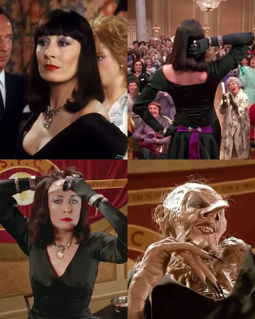 The witches transformation
