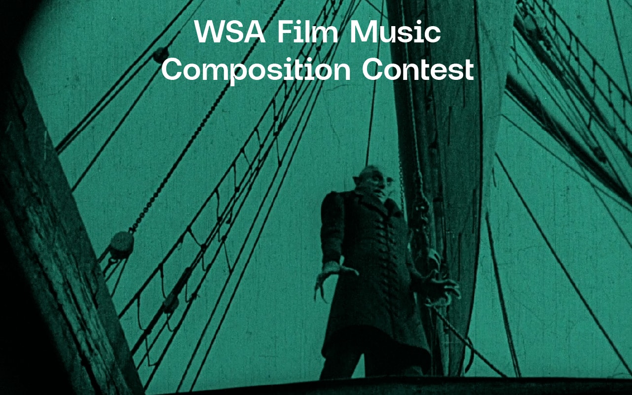 WSA Film Music Composition Contest 2022 social
